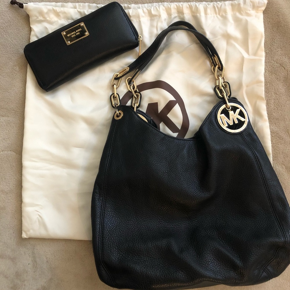 Michael Kors purse and wallet
